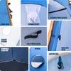 Alpcour Portable Pop Up Tent  Privacy Tent for Portable Toilet, Shower and Changing Room for Camping and Outdoors  Spacious, Extra Tall and Waterproof with Utility Accessories - Sturdy and Easy Fold view 4