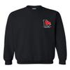 It's All About The South Georgia Football State Outline Unisex Crewneck Sweatshirt-Black-medium view 2