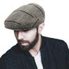 Men's Premium 100% Wool Classic Ivy Newsboy Collection Hat (Large, IV5002LT Gray) view 1