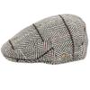 Men's Premium 100% Wool Classic Ivy Newsboy Collection Hat (Large, IV5002LT Gray) view 3