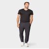 32 Degrees Mens Cool Quick Dry Active Lounge Basic Vneck T-Shirt, Black, Small view 2