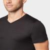 32 Degrees Mens Cool Quick Dry Active Lounge Basic Vneck T-Shirt, Black, Small view 3
