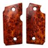 Compatible Replacement Grips for Sig Sauer P238 Custom HD Amboyna Burl Wood view 1