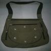 Falconry Arab Bag, Hunting Large Bag 18inches Long, New Green Canvas view 1