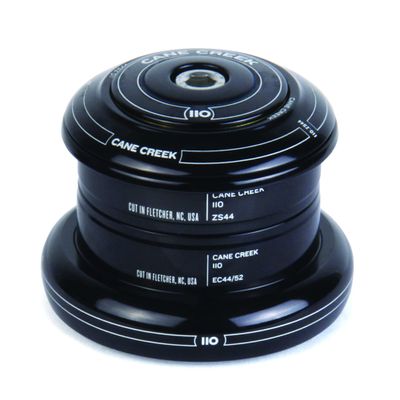 Cane Creek 110-Series Headset Black, Tapered Steerer, Zs44/28.6, Ec44/40