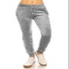 ALWAYS Women's Velvet Velour Joggers - Solid Basic Premium Soft Stretch Warm Winter Sweatpants Pants Grey S view 2