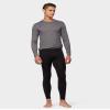 32 Degrees Mens Heat Performance Thermal Baselayer Pant Leggings, Black, X-Large view 2