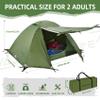 Clostnature Lightweight Backpacking Tent - 2 Person 4 Season Ultralight Waterproof Camping Tent, Large Size Easy Setup Tent for Winter, Cold Weather, Family, Outdoor, Hiking and Mountaineering view 2
