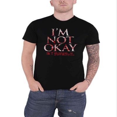 My Chemical Romance Men's I'm Not Okay Slim Fit T-Shirt XX-Large Black