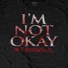My Chemical Romance Men's I'm Not Okay Slim Fit T-Shirt XX-Large Black view 3