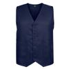 TopTie Unisex Work Vest Volunteer Activity Supermarket Uniform Button Up Vest-Navy Blue-XL view 4