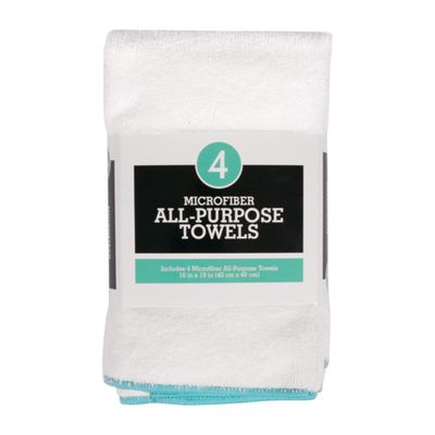 Ritz Towel Micro WHT 4PK