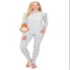 ALWAYS Women's Thermal Underwear Set - Fleece Lined Premium Soft Winter Warm Long Johns Base Layer Heather Grey 3XL view 1