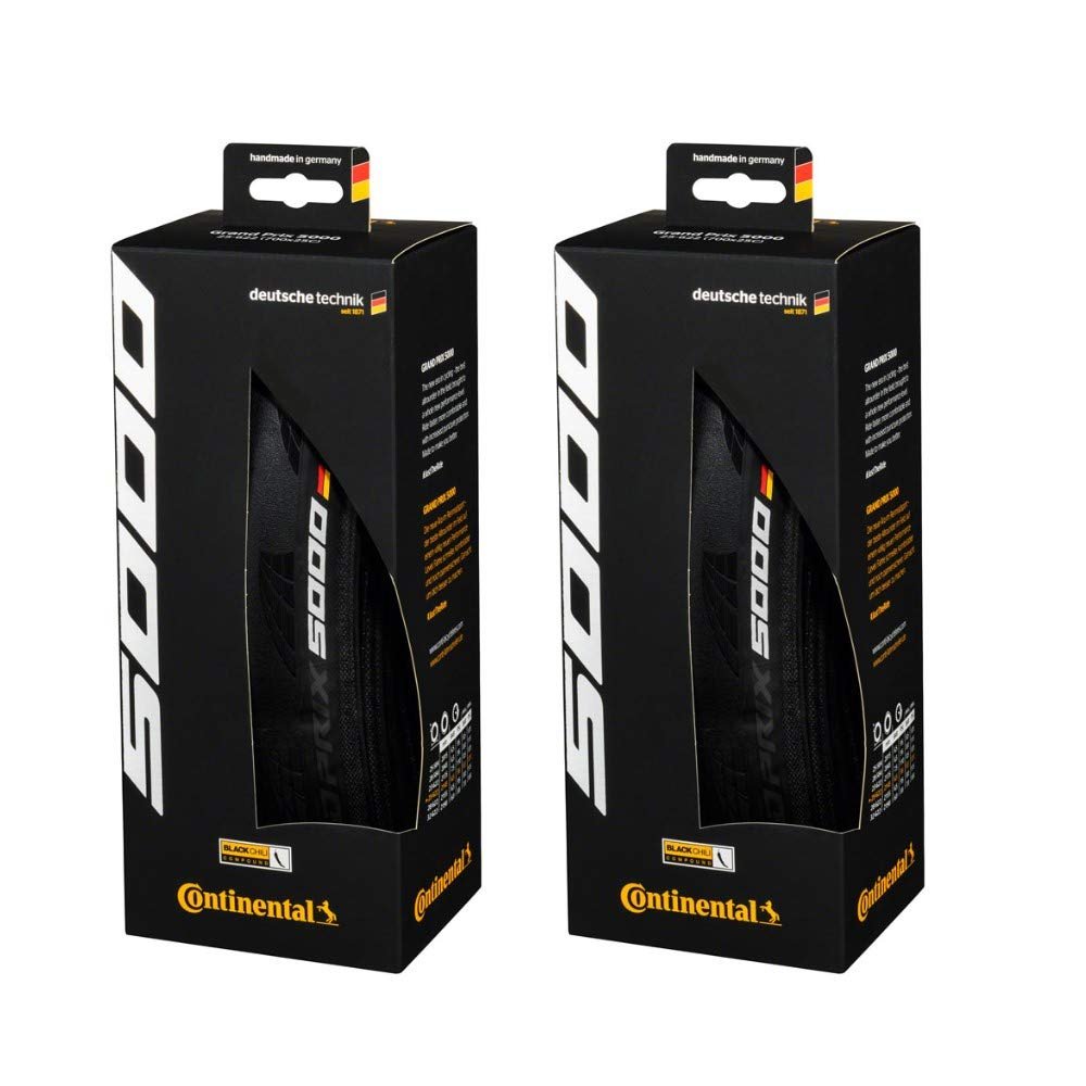 Continental Grand Prix GP 5000 Folding Tires Pair 700x23c