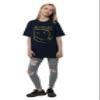 Nirvana Kids T Shirt Inverse Smiley Official Navy Blue (Ages 3-14 Yrs) Size Medium (7/8 Yrs) view 2