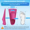 Gintenco Swim Fins, Kids Swim Training Fins for Lap Swimming, Travel Size Flippers with Mesh Bag, Silicone Swimming Fins for Kids Teens Adults Women Men view 4