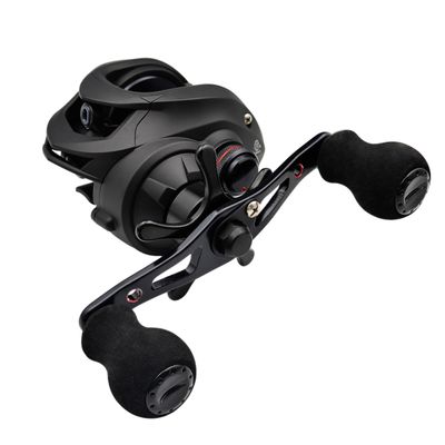 FISHDROPS Baitcaster Reels, 9+1BB, CNC Aluminum Spool, Magnetic Brake System Bait Caster Reel High Speed Gear Ratio 7.0:1 Ultra Smooth Low Profile Baitcasting Fishing Reel