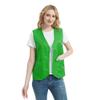 TopTie Unisex Work Vest Volunteer Activity Supermarket Uniform Button Up Vest-Green1-L view 2