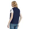 TopTie Unisex Work Vest Volunteer Activity Supermarket Uniform Button Up Vest-Navy Blue-L view 3