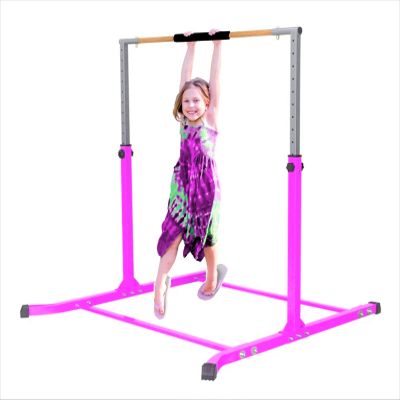 ProGymnastics Pink Senior Bar with removable SOFT EVA COVER, 5Ft, Kip Bars, Pink, Gymnastics, Fibreglass, Gymnastics Bar, for Kids, Home, girls, gymnastics, monkey beam, balance set Adjustable