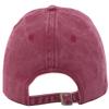 TSSGBL Vintage Cotton Washed Adjustable Baseball Caps Distressed Soft Ball Cap Men Women Unstructured Low Profile Plain Blank Dad Hat Wine Red view 3