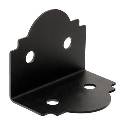 Outdoor Accents Angle, 90-Degree, 12 Gauge, ZMAX Coated, Galvanized Steel, 5 x 3-3/4 x 3-1/2-In.