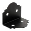 Outdoor Accents Angle, 90-Degree, 12 Gauge, ZMAX Coated, Galvanized Steel, 5 x 3-3/4 x 3-1/2-In.
