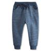 ACESTAR Toddler Boy Cartoon Pattern Cotton Sweatpants Drawstring Elastic Casual Jogger Pants with Pocket for Girl Athletic Pant for KidBlue with White Dots,2T view 1