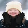 Cooraby 3 Pairs Kid's Winter Gloves Thick Warm Knitted Gloves Children Cold Weather Gloves view 4
