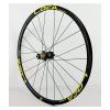 Bike Front & Rear Wheels 26/27.5/29in 700C Alloy Rim Bikes Bike Wheelset 24H Disc Brake 8-12 Speed Thru axle (Color : Yellow, Size : 27.5in) view 3