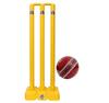 CW Pitch Smasher Cricket Kit Premium Kashmir Willow Cricket Bat Adult Size Plastic Wicket Set & 2 Part Seasoned Leather Cricket Ball Cork Inner view 3
