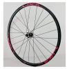 Bike Front & Rear Wheels 26/27.5/29in 700C Alloy Rim Bikes Bike Wheelset 24H Disc Brake 8-12 Speed Thru axle (Color : Red 1, Size : 700C) view 2