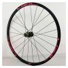 Bike Front & Rear Wheels 26/27.5/29in 700C Alloy Rim Bikes Bike Wheelset 24H Disc Brake 8-12 Speed Thru axle (Color : Red 1, Size : 700C) view 3