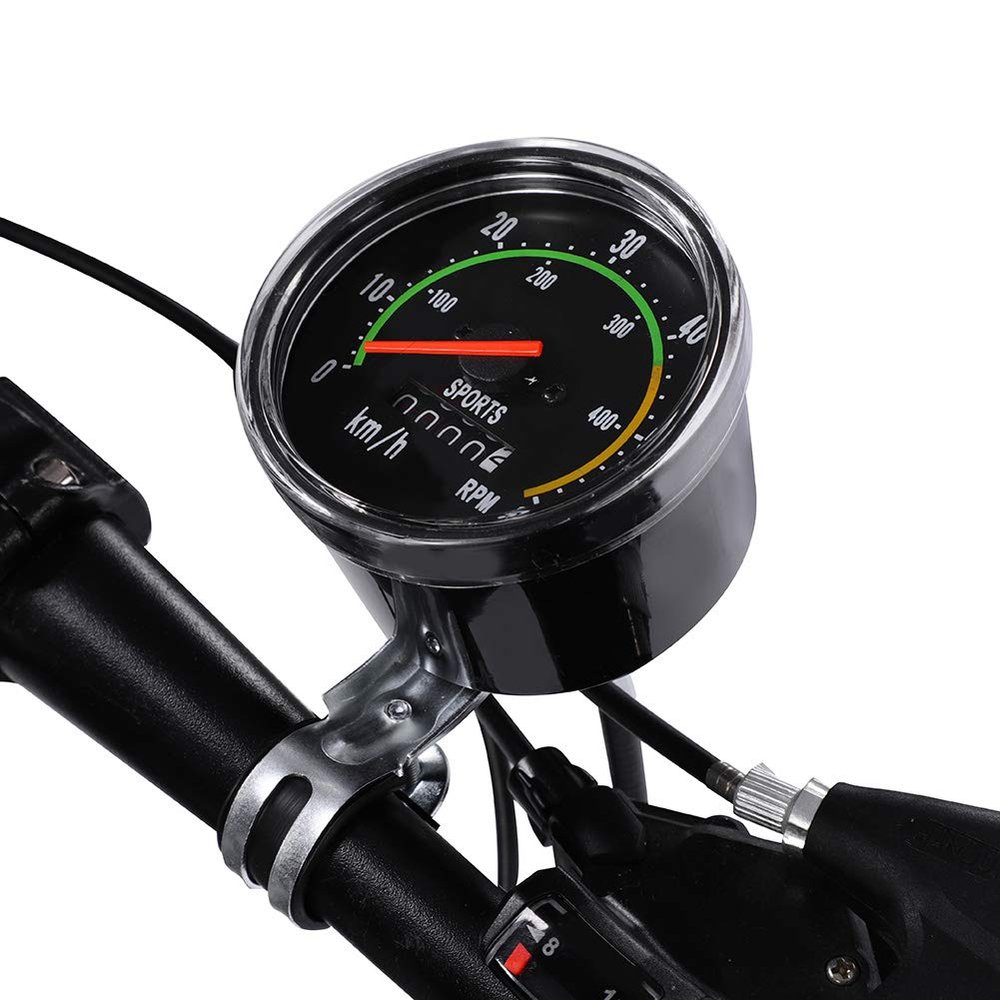 A sixx Mechanical Bicycle Odometer Speedometer for