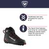 Rossignol XC-1 - Cross Country Touring Ski Boots for Men - Snow Ski Boots - Black view 2