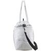 BODHI Metro Soft Puffy Shoulder Bag Travel Duffel Tote Carry on Luggage Sport Weekender Overnight Women For Spirit Airlines, Fog Gray view 3