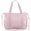 BODHI Metro Soft Puffy Shoulder Bag Travel Duffel Tote Carry on Luggage Sport Weekender Overnight Women For Spirit Airlines, Dusty Rose view 4