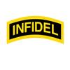 Edward & Co Sticker Infidel Decal United States Army Military for Car Truck Window Laptop Bumper US Flag 2.0 X 5.0 in view 1