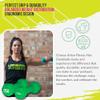 Urban Fitness Neoprene Covered Hex Dumbbells Fitness (Pair) Green 2 x 1.5kg view 4