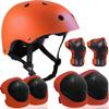 Adjustable Helmet for Ages 5-16 Kids Toddler Boys Girls Youth,Protective Gear with Elbow Knee Wrist Pads for Multi-Sports Skateboarding Bike Riding Scooter Inline skatings Longboard Roller Skate view 1
