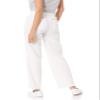Amazon Essentials Women's Linen Blend Drawstring Wide Leg Pant, Bright White, Small view 2