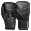 Hayabusa S4 Leather Boxing Gloves for Women & Men - Black, 10 oz view 1