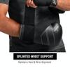 Hayabusa S4 Leather Boxing Gloves for Women & Men - Black, 14 oz view 3