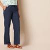 Amazon Essentials Women's Linen Blend Drawstring Relaxed Fit Wide Leg Pant (Available in Plus Size), Navy, X-Large view 3