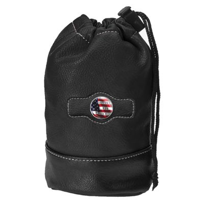 Clip Wipes Police Golf Pouch with Drawstrings | Police Golf Accessories Pouch (BLK-Support)