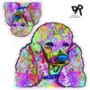 Enjoy It Poodle Sticker - Featuring The Artwork of Dean Russo, Outdoor Rated Vinyl Sticker Decals for Windows, Bumpers, Laptops or Crafts - 2 Pieces view 2
