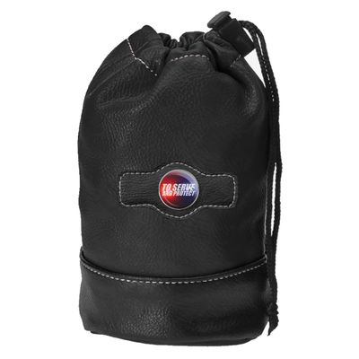 Clip Wipes Police Golf Pouch with Drawstrings | Police Golf Accessories Pouch (BLK-Protect)