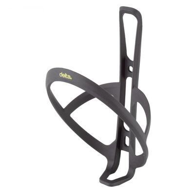 Bike Water Bottle Holder for Road Bicycle, Carbylon by Delta Cycle - Ultra Lightweight Bottle Cage Holder Mount 16 Grams - Carbon Fiber & Nylon Water Bottle Holder