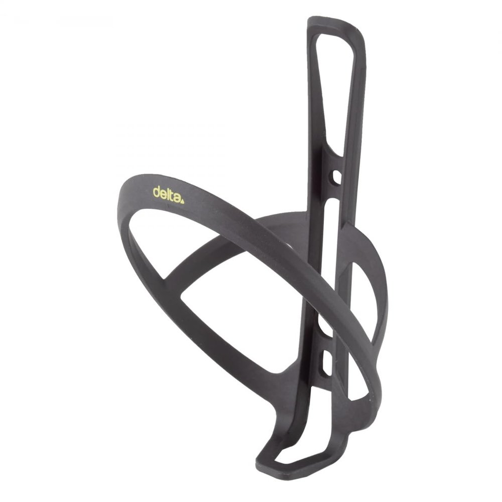 Bike Water Bottle Holder for Road Bicycle, Carbylon by Delta Cycle - Ultra Lightweight Bottle Cage Holder Mount 16 Grams - Carbon Fiber & Nylon Water Bottle Holder