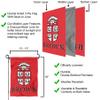 College Flags & Banners Co. Brown Bears Garden Flag and Flag Stand Pole Holder Set view 4